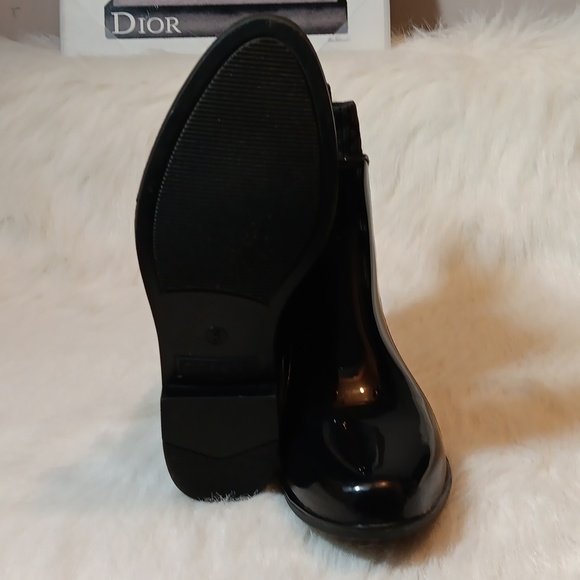 Coach Logo Rain Boots Size 8 Women - Picture 7 of 10